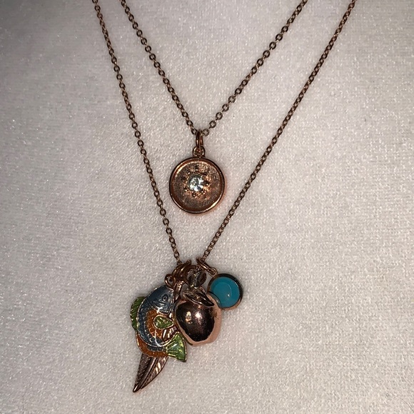 Elegant Rose Gold Pendant Necklace - Picture 3 of 6